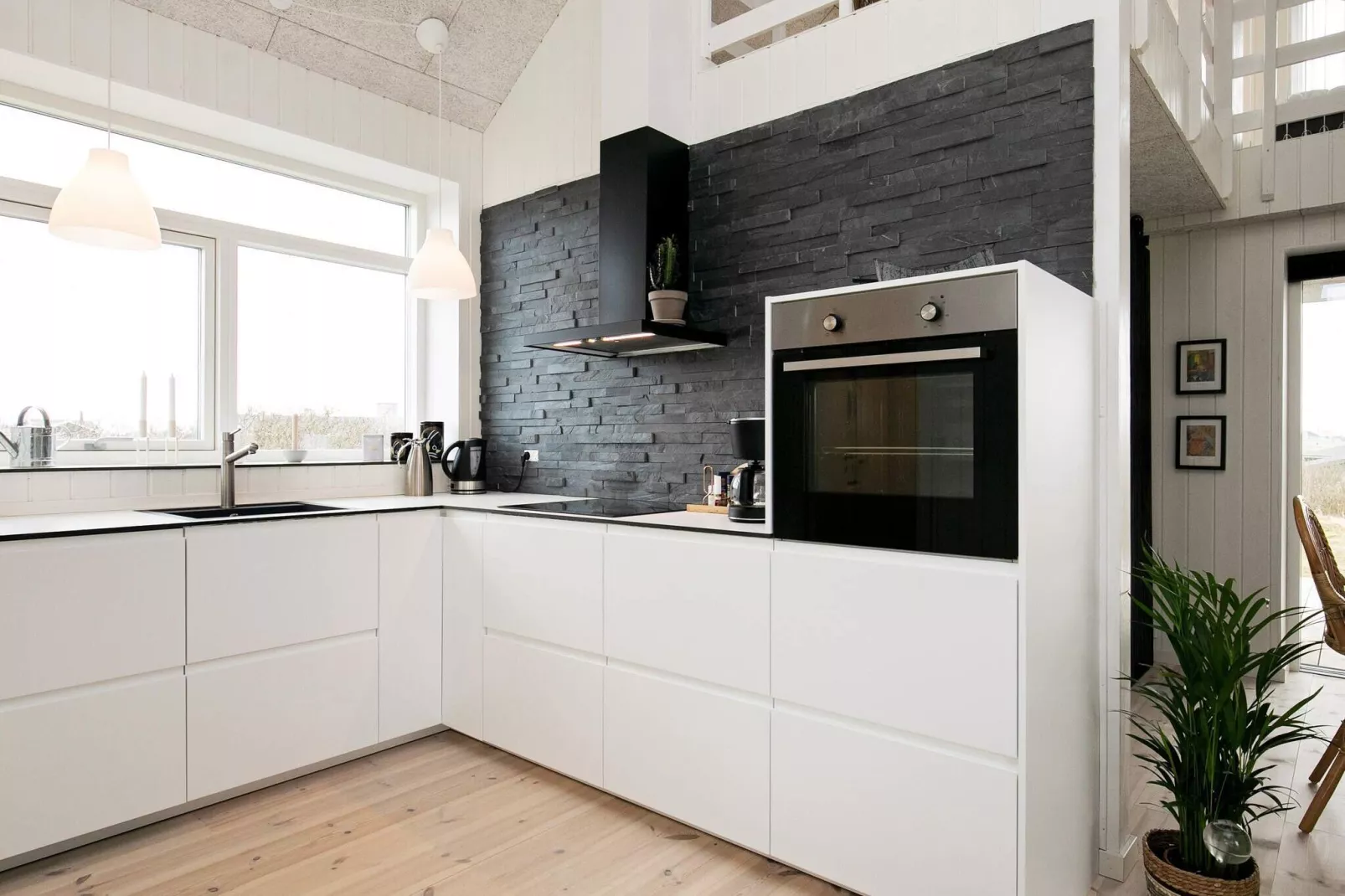 Maison de vacances pour 6 a Løkken-Intérieur