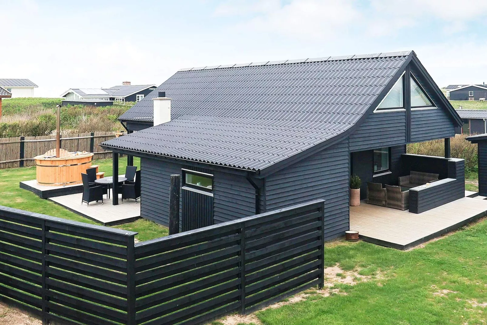 Maison de vacances pour 6 a Løkken-Vue