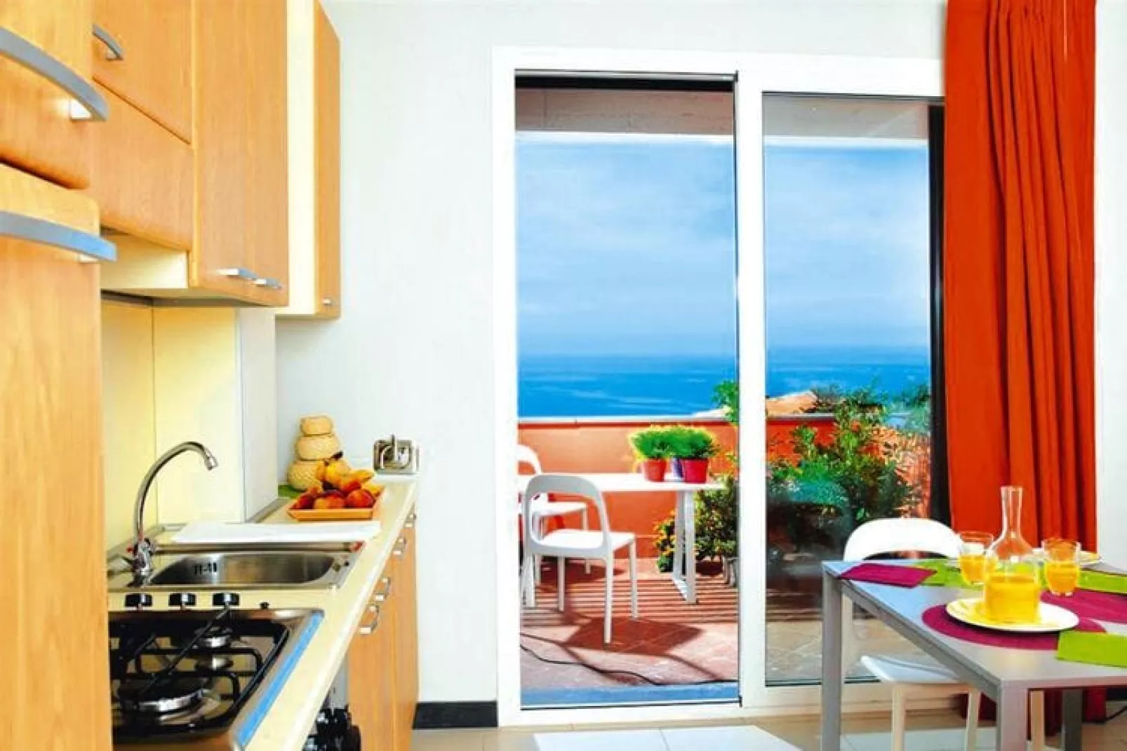 Residence Villa Beuca Cogoleto - B4 SEAVIEW - B4VM bei Belegung mit 1-4 Pers-View summer