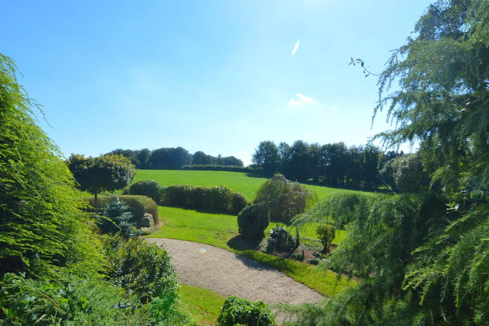 La Ferme d'Amel-Aussicht Sommer