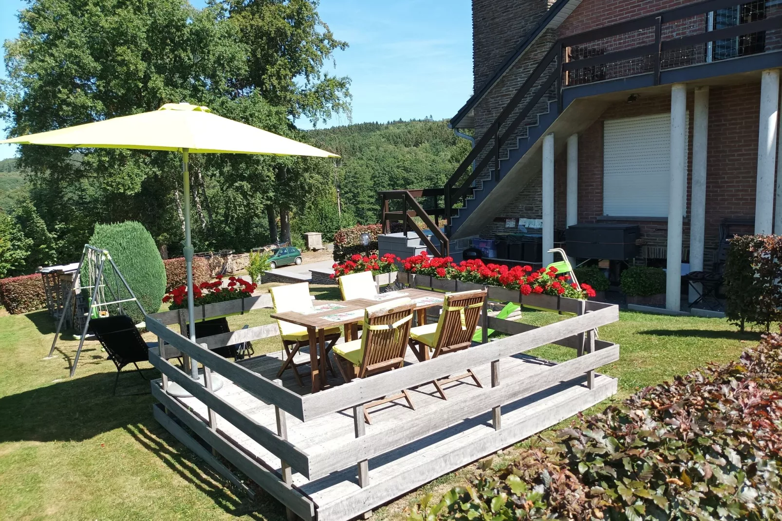 Al grote-Aussicht Sommer