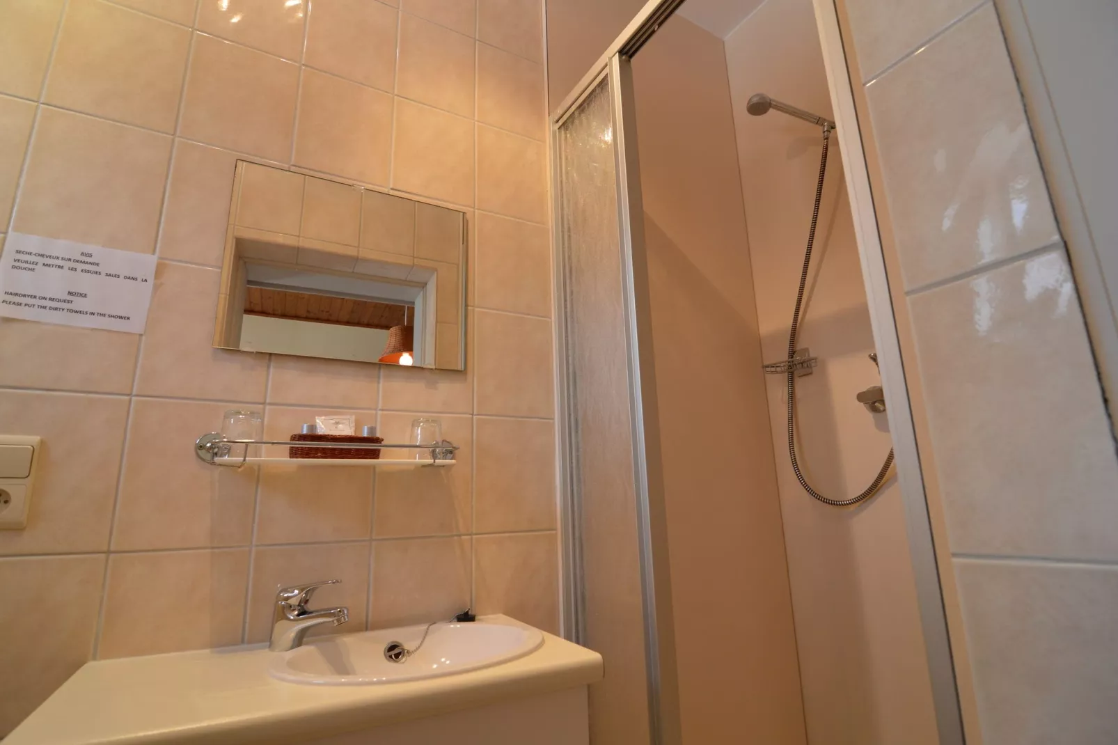 Gite de la Fagne-Badezimmer