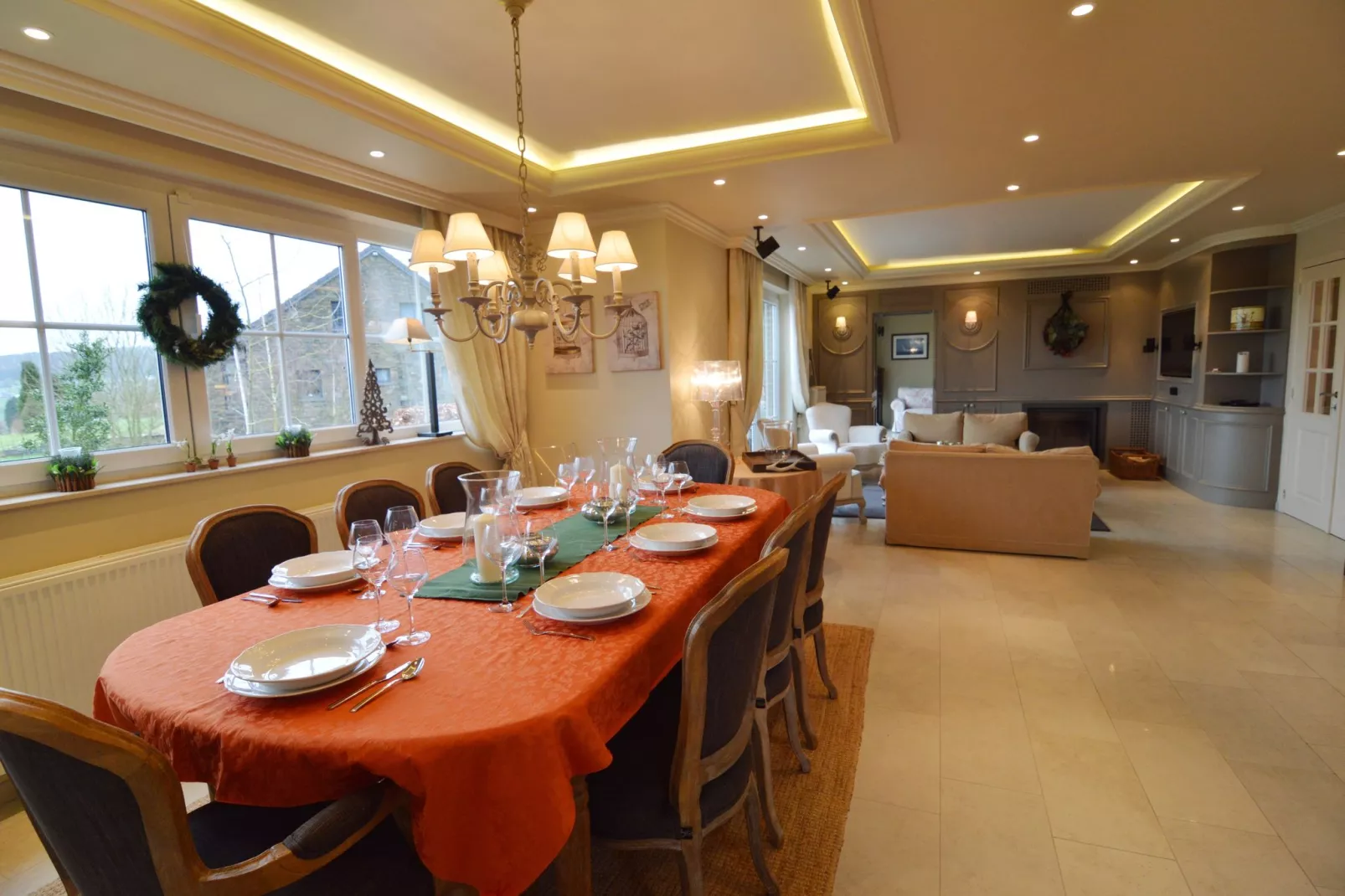 Les Hauts d Arimont-Dining room