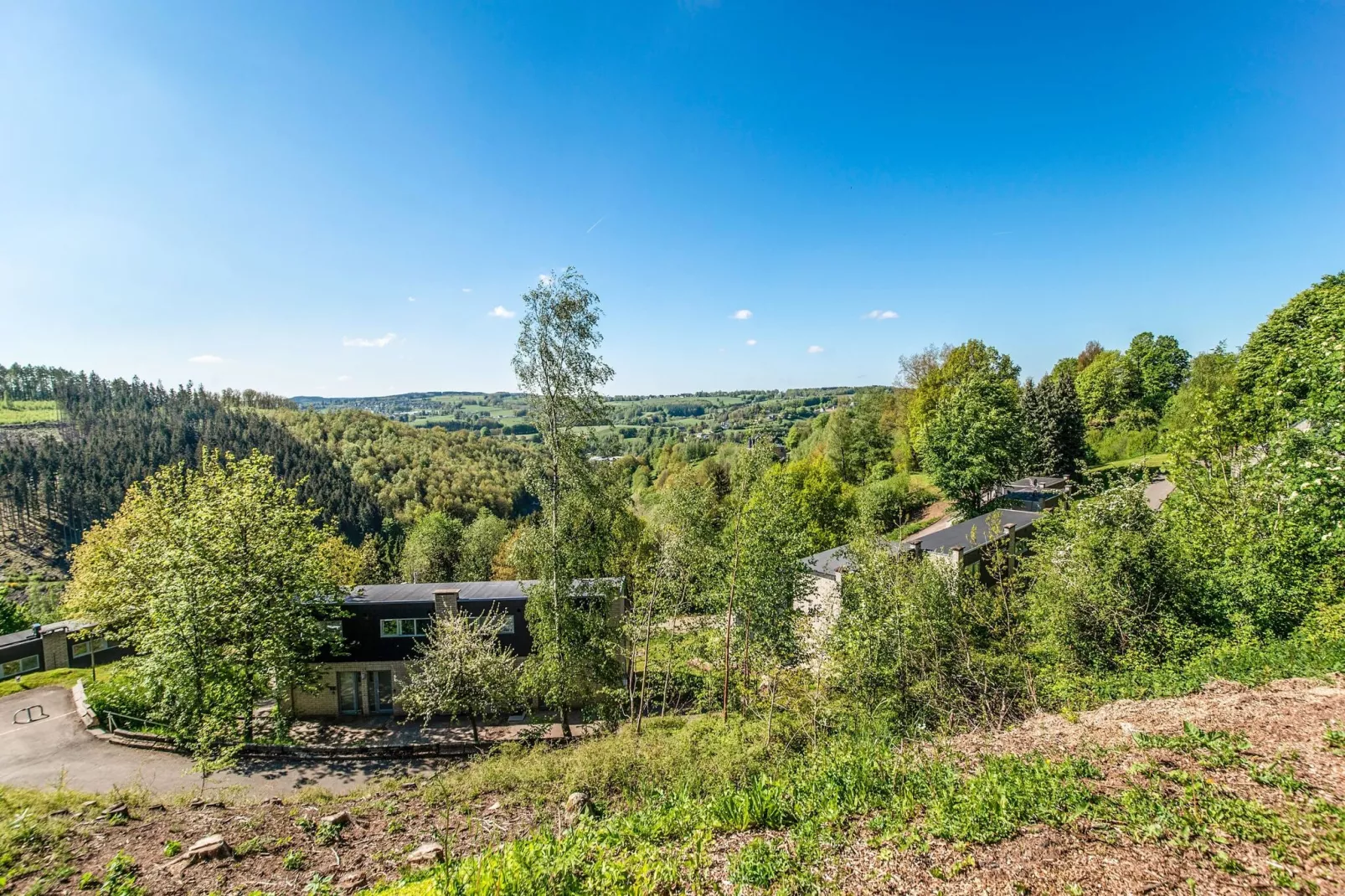 Les Terrasses de Malmedy-Aussicht Sommer