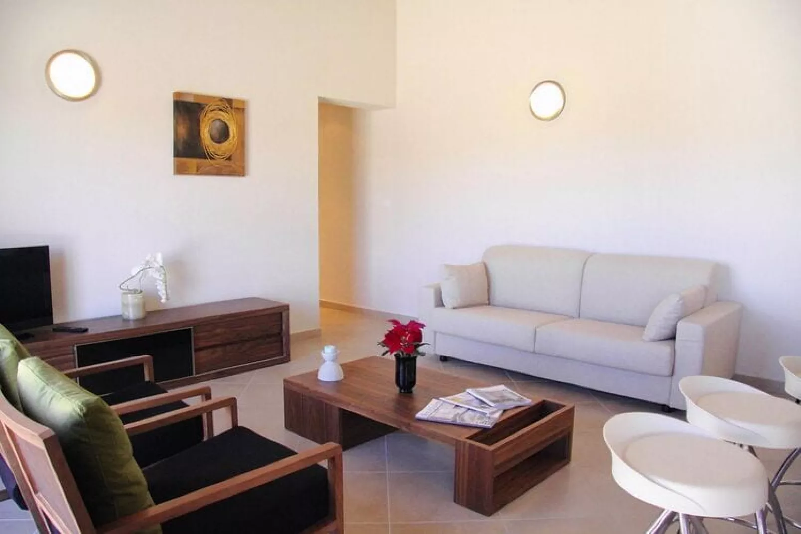 Residence Salina Bay Porto-Vecchio // F2 - 2-4 pers côté piscine-Wohnzimmer
