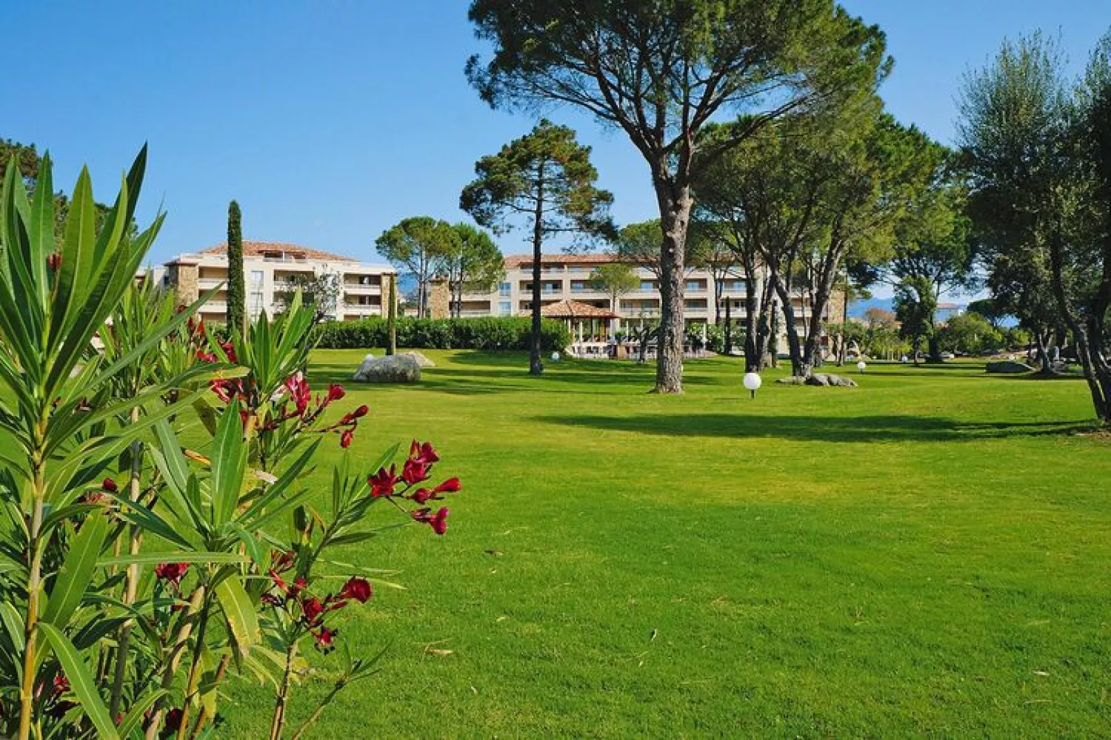 Residence Salina Bay Porto-Vecchio // F2 - 2-4 pers côté piscine-Gärten Sommer