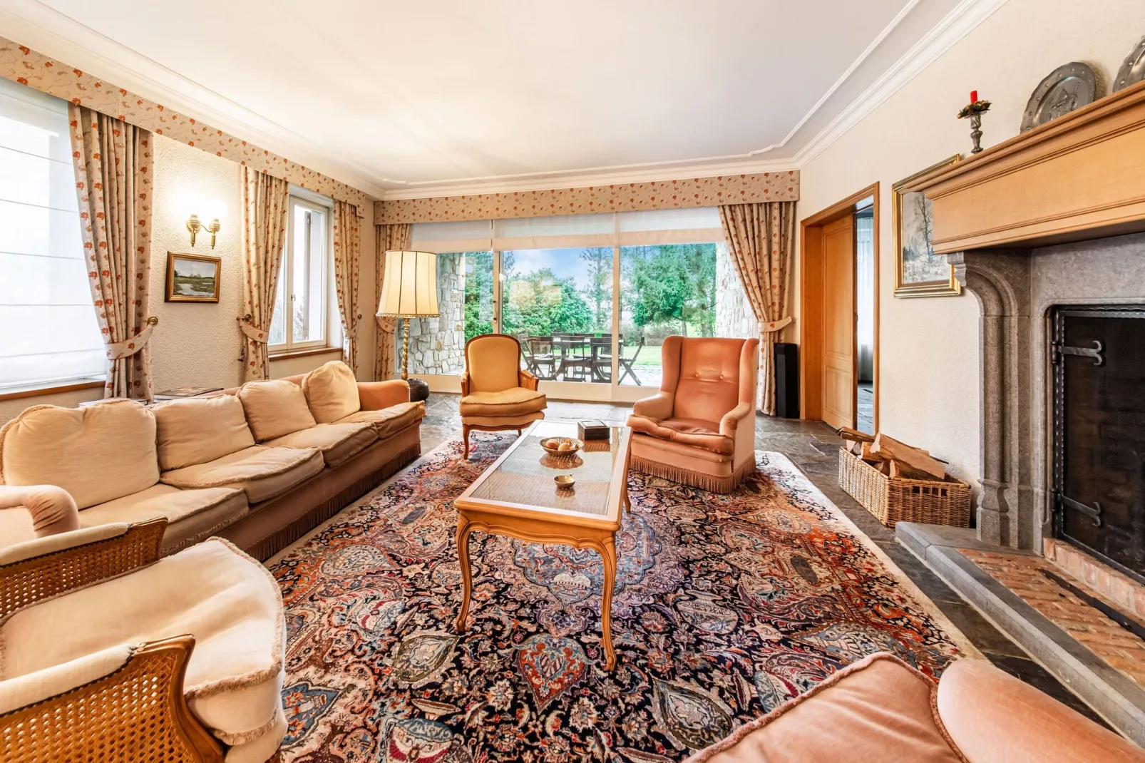 Le Gîte du Domaine - Magnifique maison de vacances-Living room