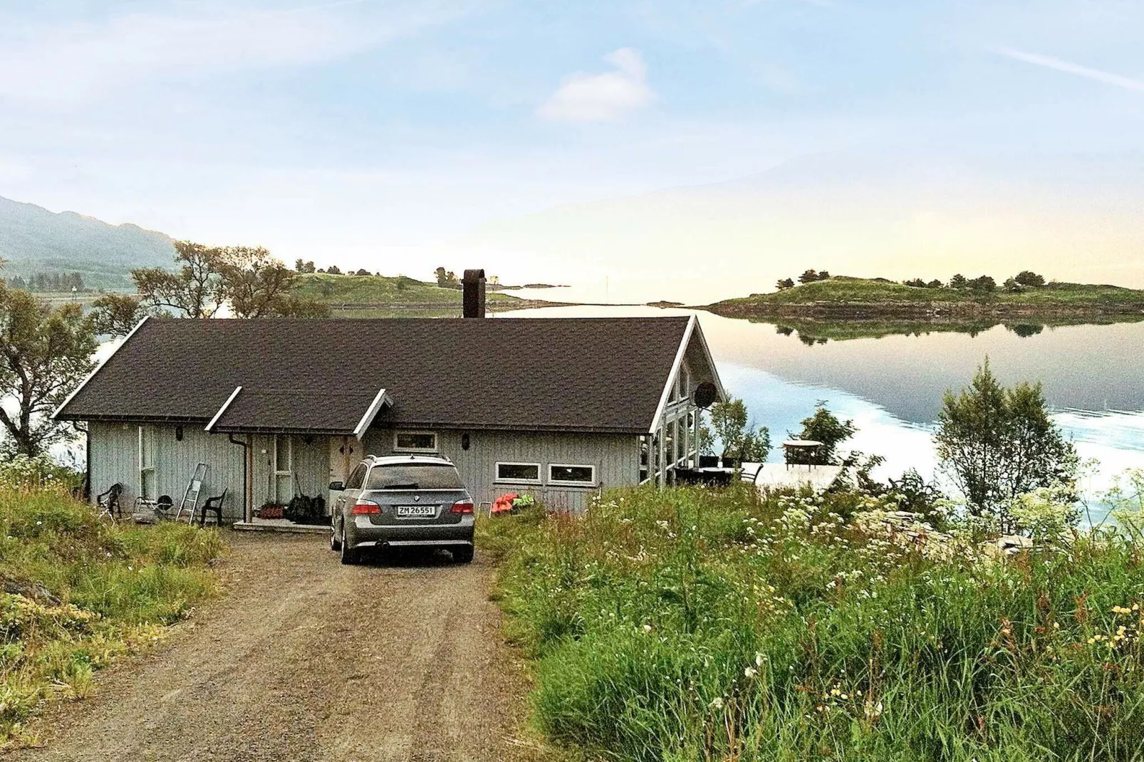 11 Personen Ferienhaus in Gullesfjord-Wasserblick