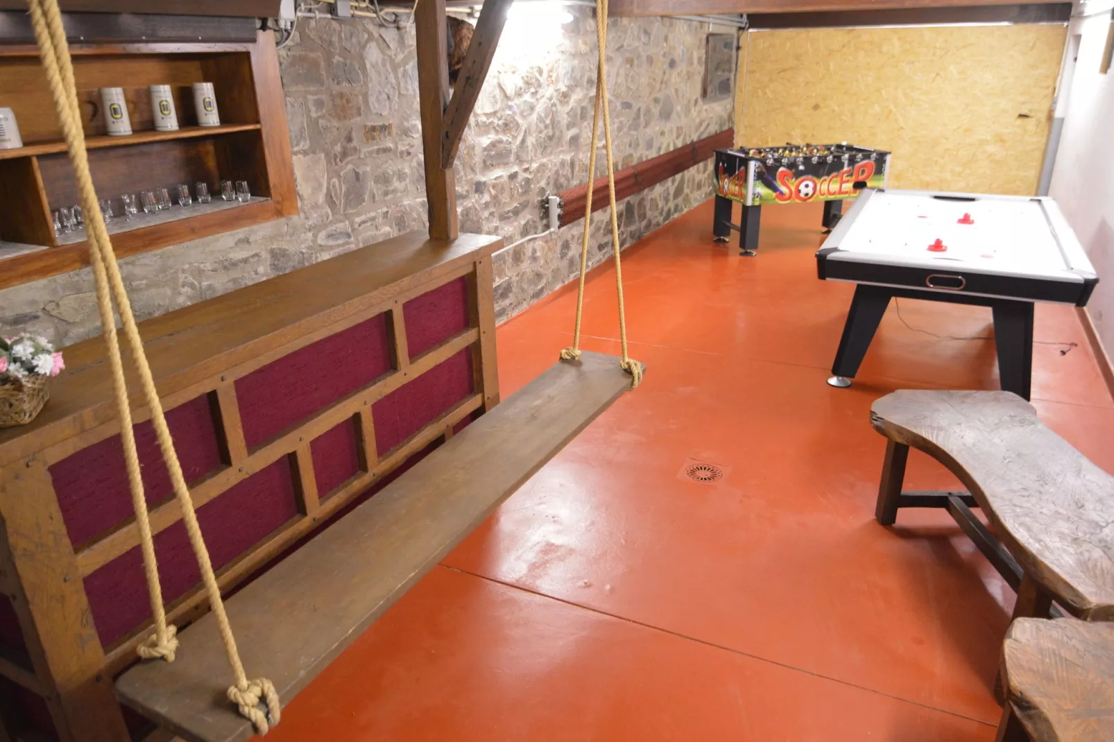 Le jardin de Marjolaine-Recreation room