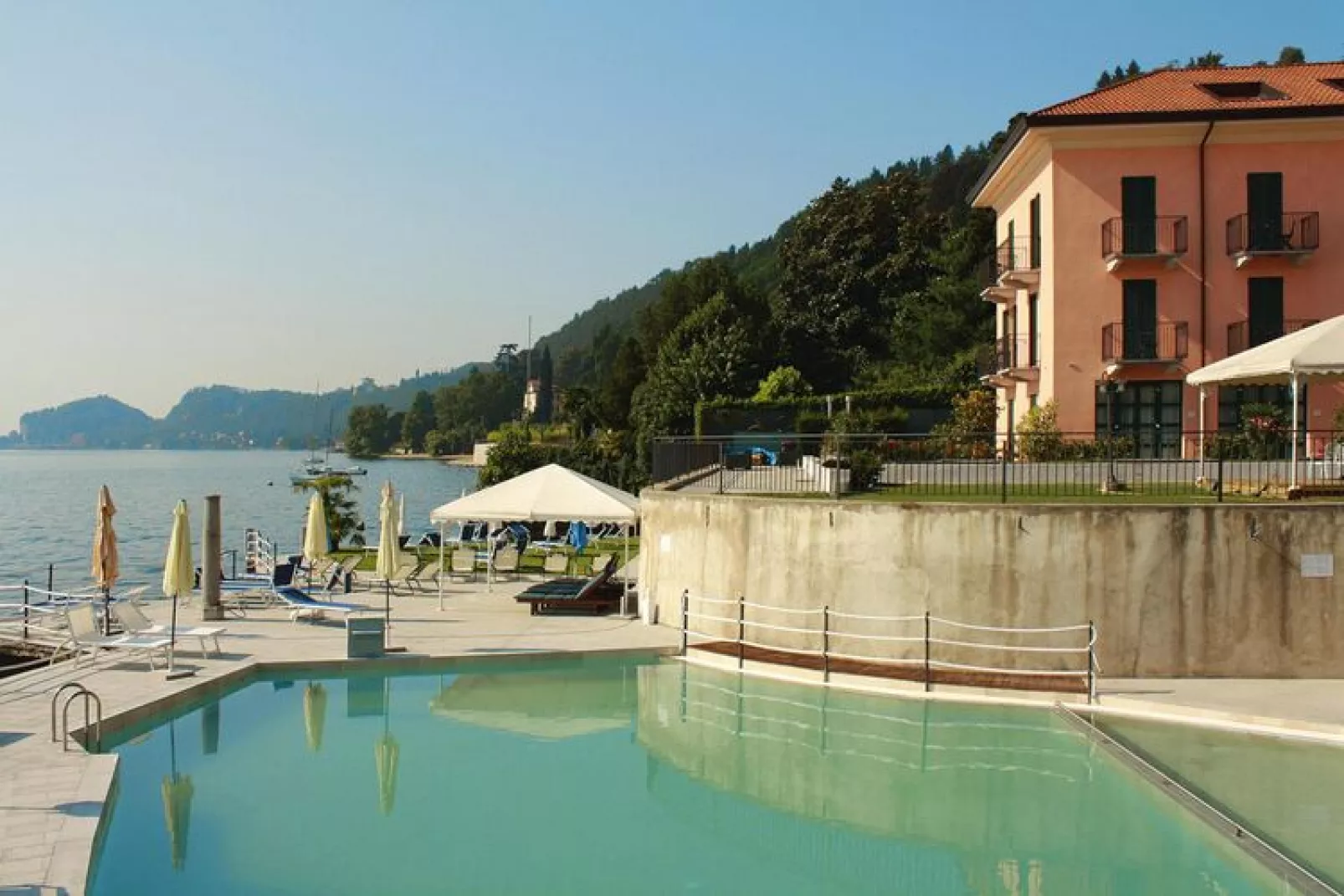 Residence Antico Verbano Meina-Bilo 3J - 3 pers-Piscine