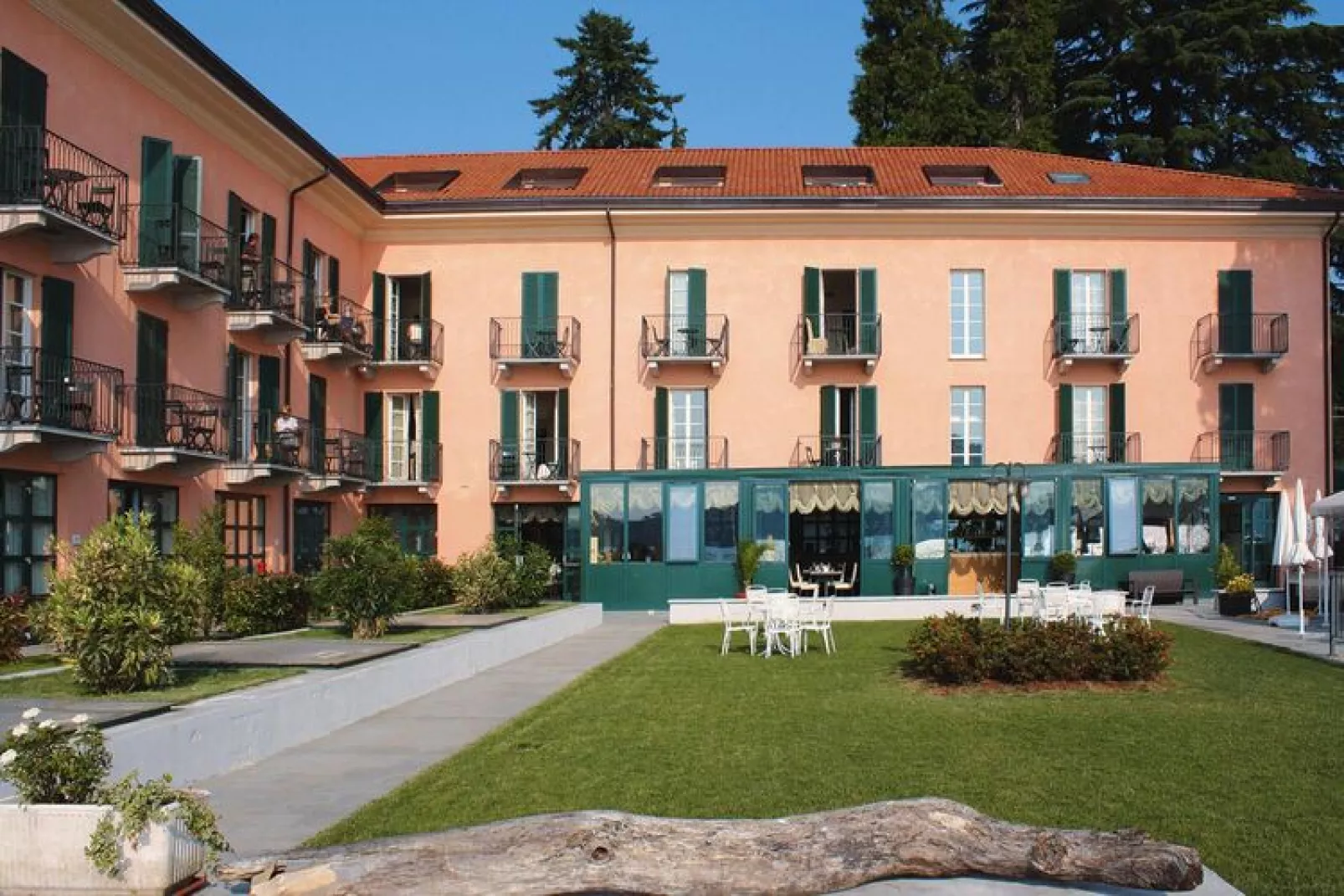 Residence Antico Verbano Meina-Bilo 3J - 3 pers-Extérieur été