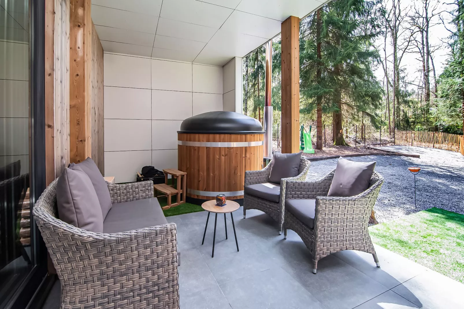 Chalet des Sapins-Terrassenbalkon