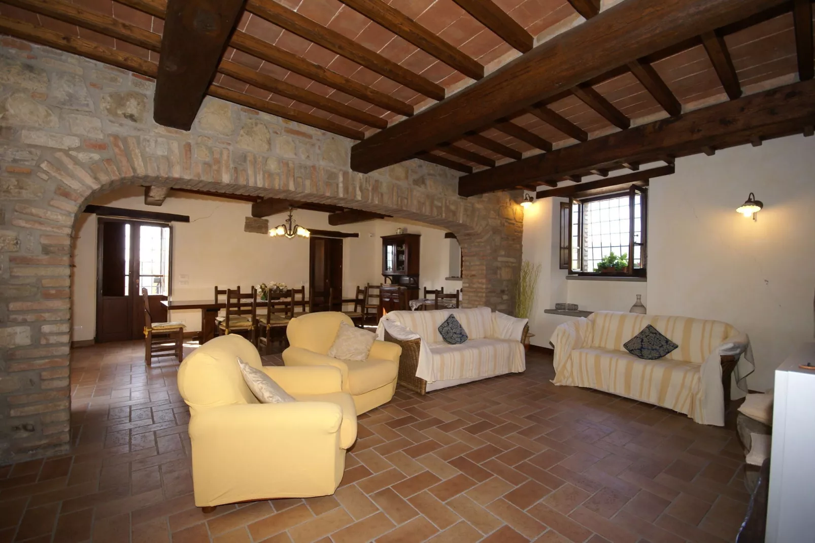 Villa San Donato-Wohnzimmer
