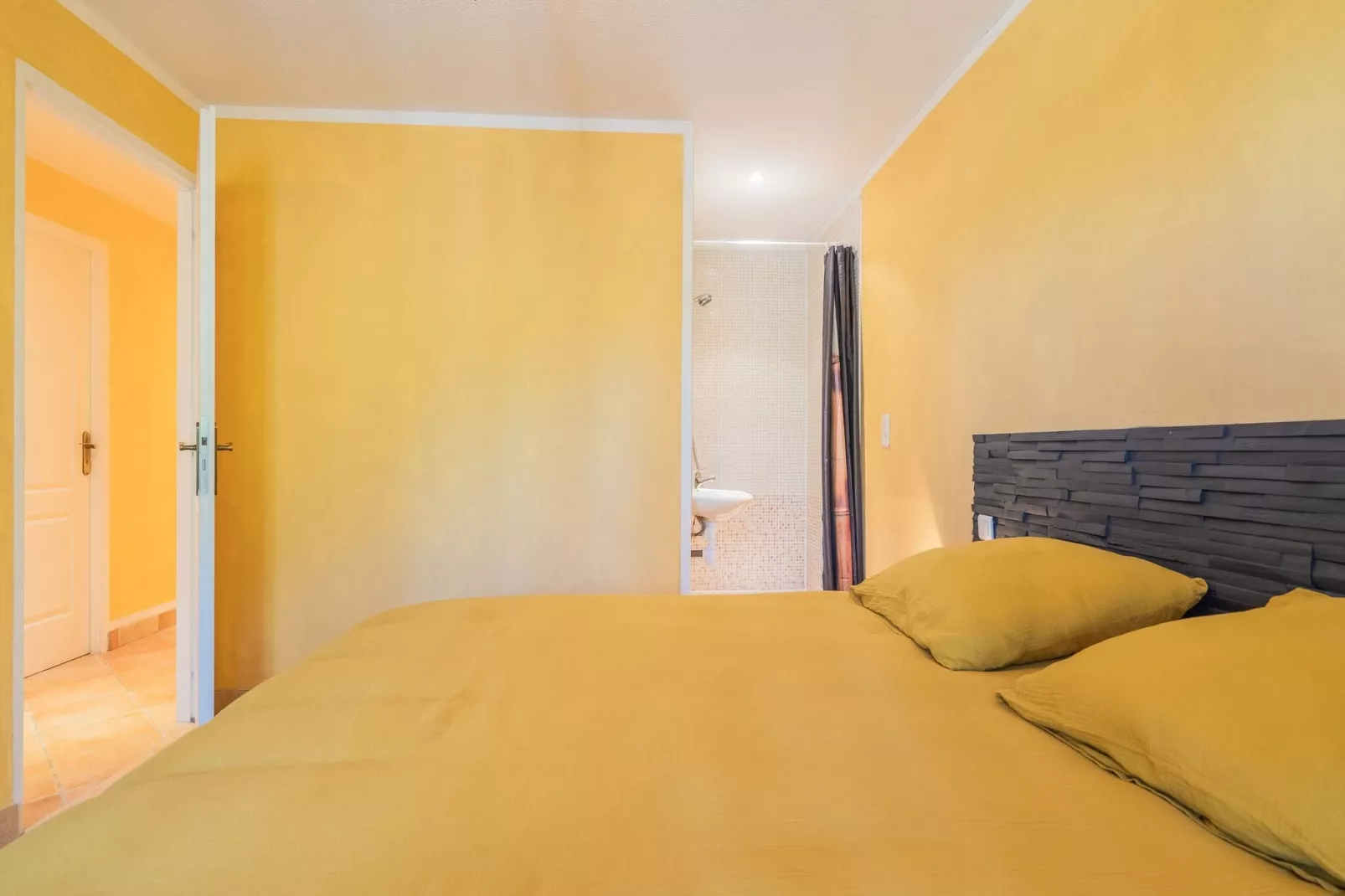 Villa - Les Vans-Bedroom