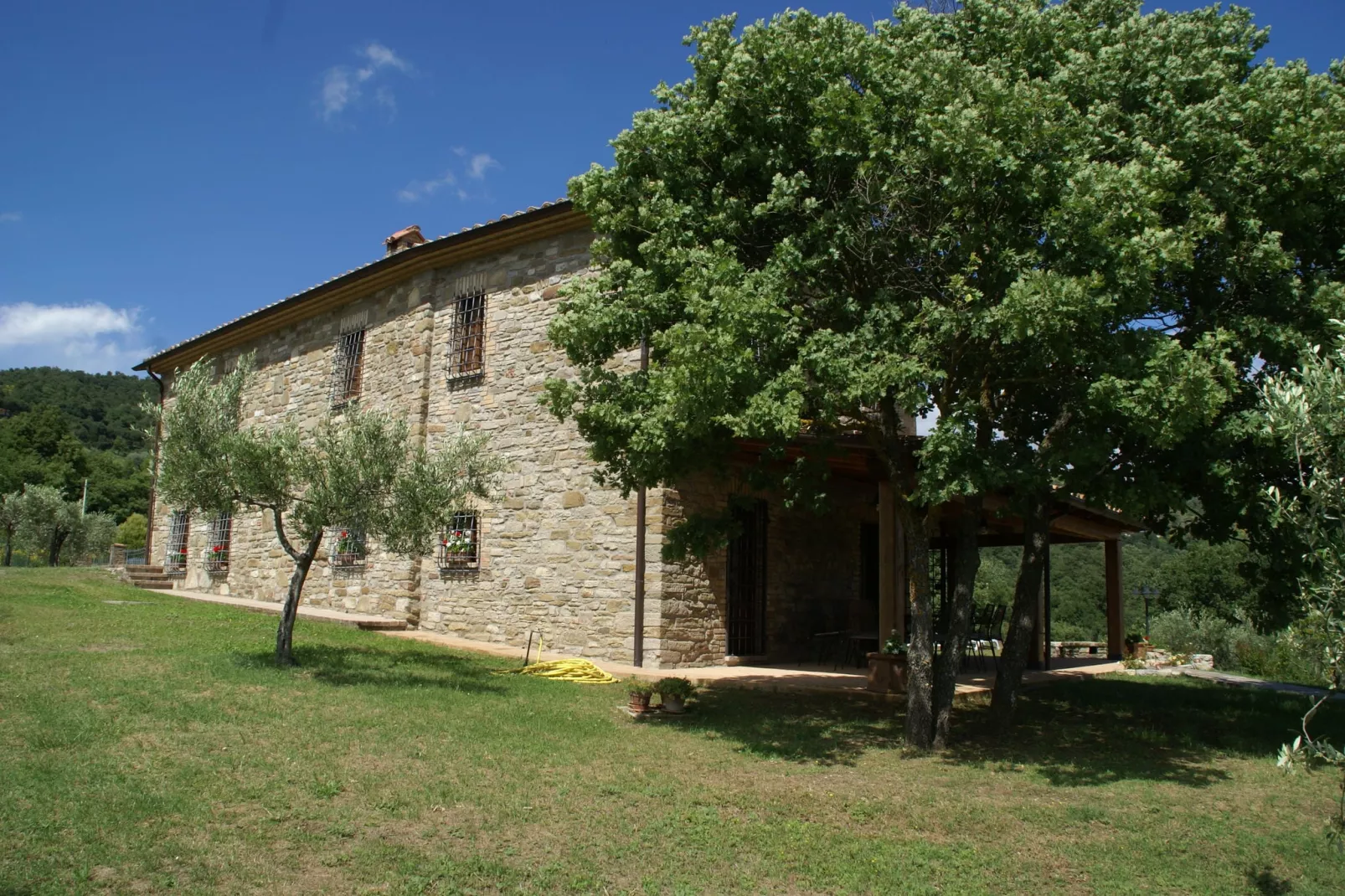 Villa San Donato-Gärten Sommer