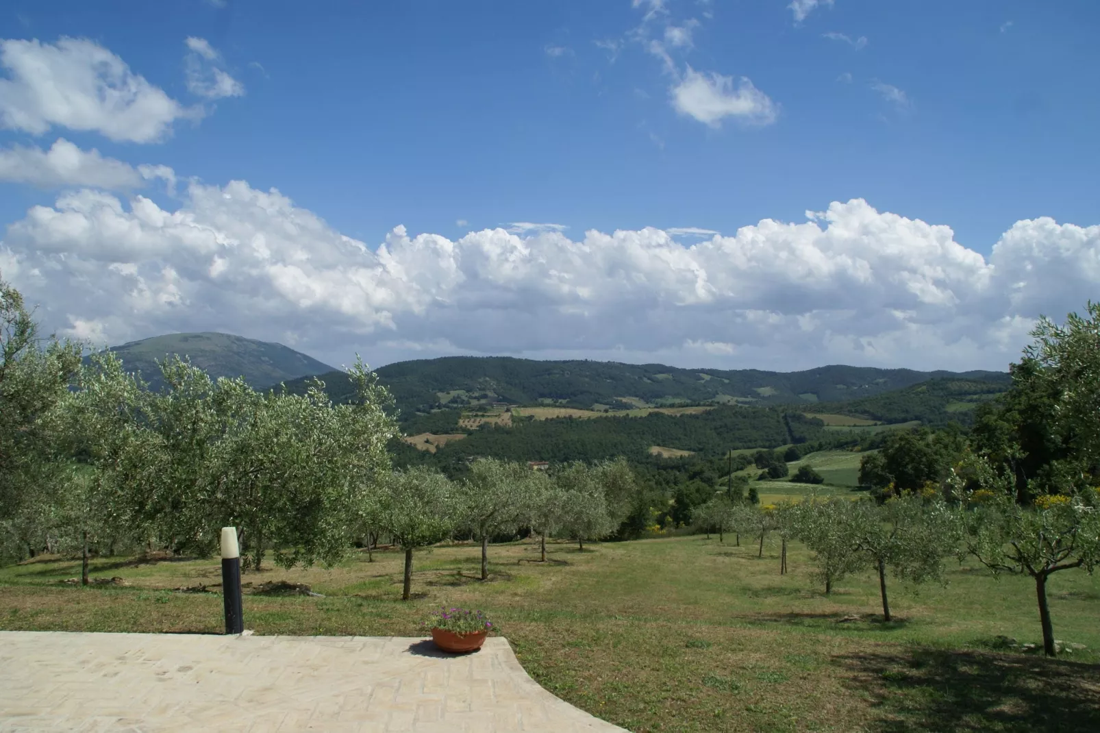 Villa San Donato-Gärten Sommer