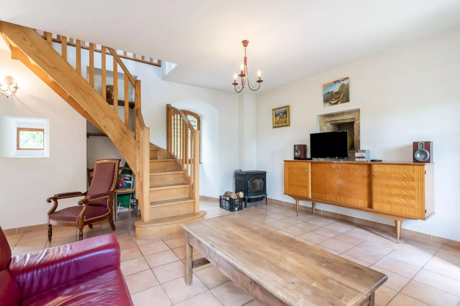 Maison de vacances - Les Assions-Living room