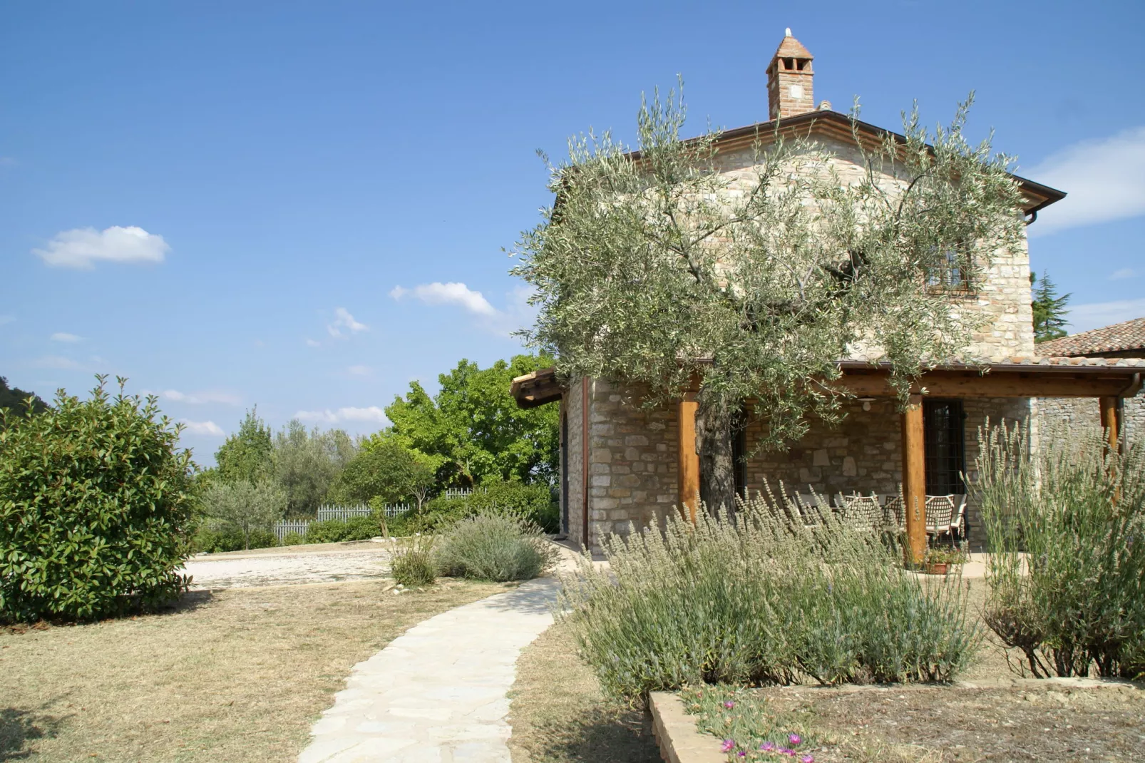 Villa Monte Acuto-Gardens summer