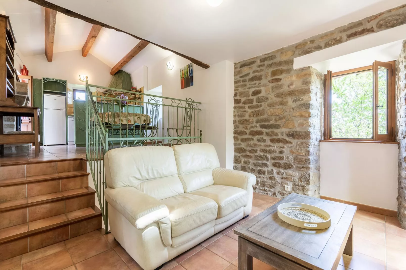Maison de vacances - Les Vans-Living room