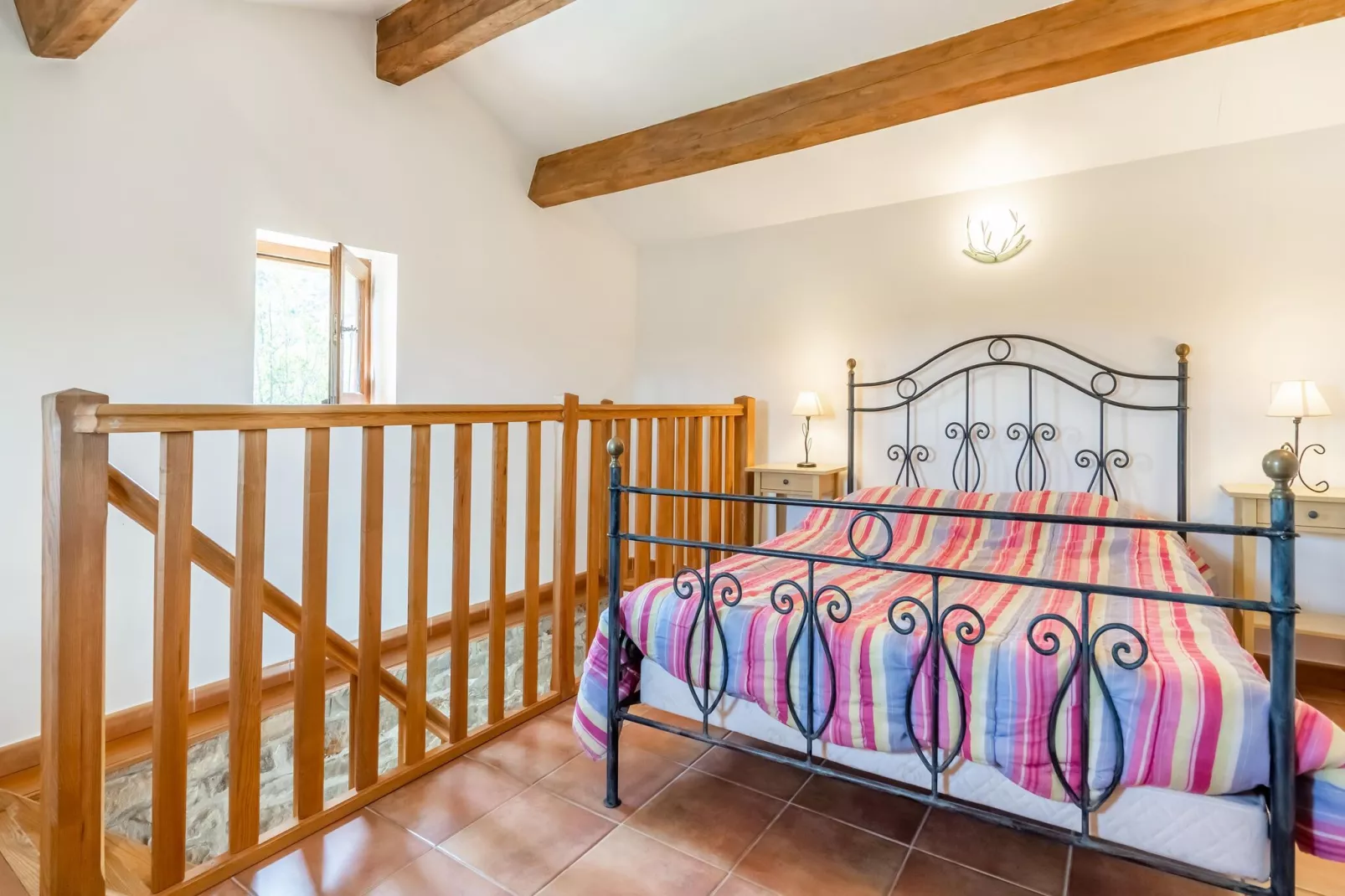 Maison de vacances - Les Vans-Bedroom