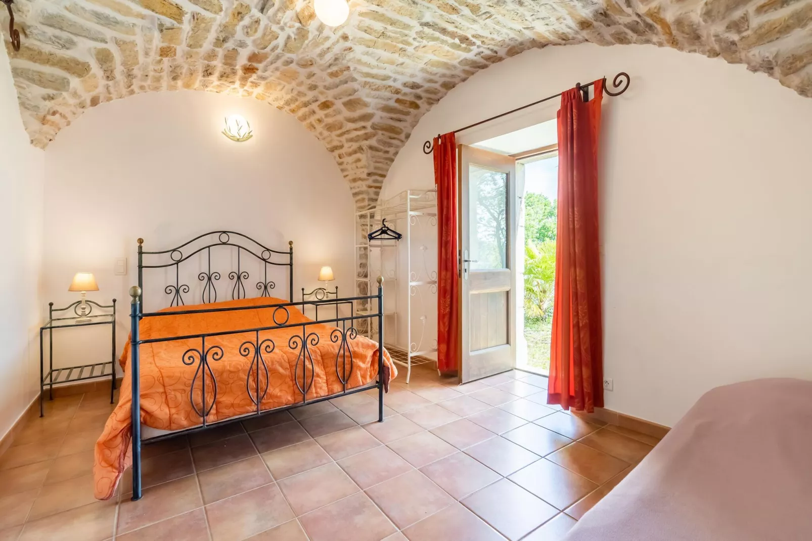 Maison de vacances - Les Vans-Bedroom
