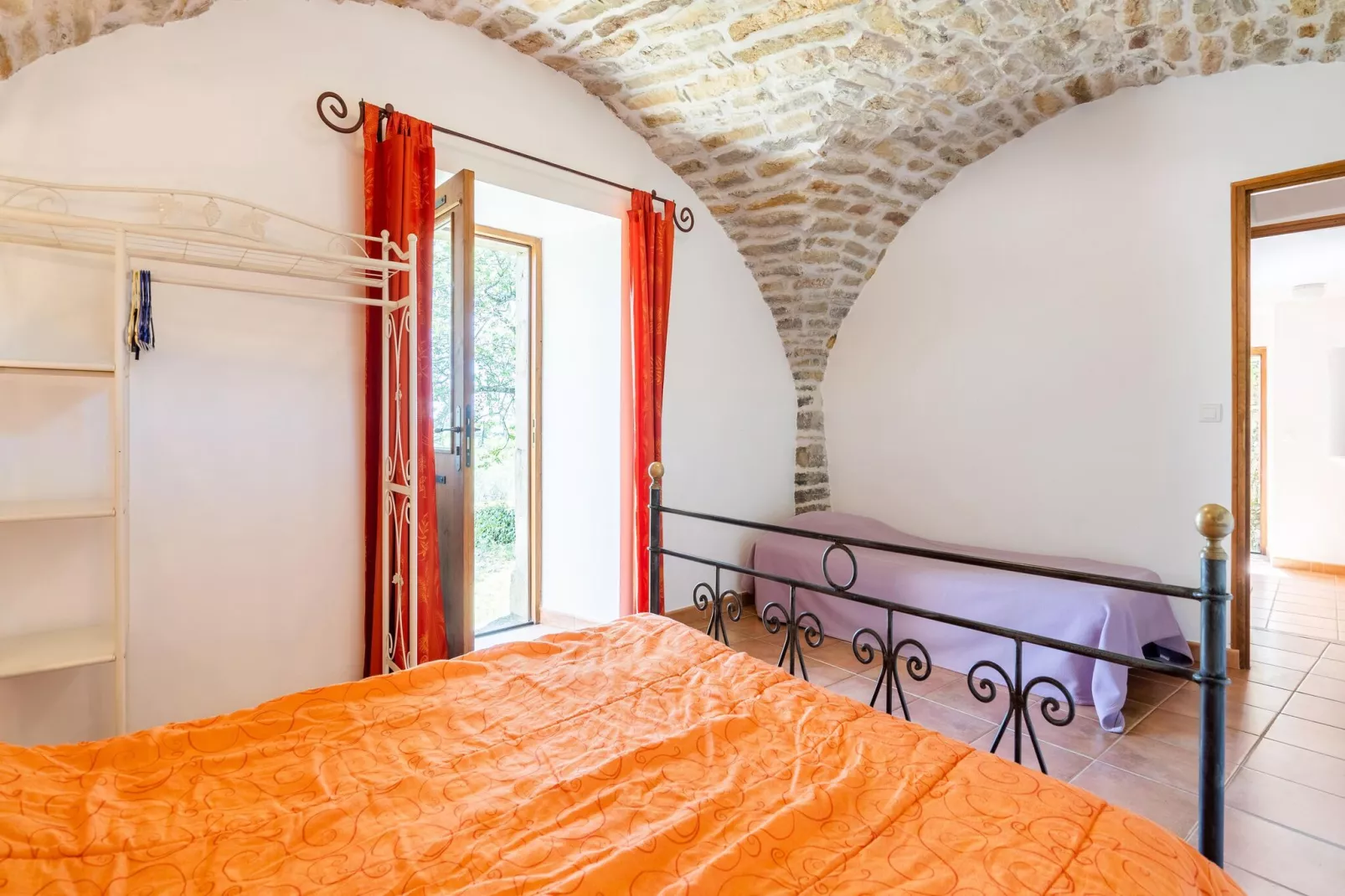 Maison de vacances - Les Vans-Bedroom