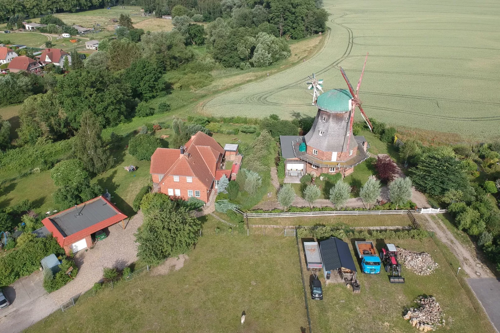Zur Windmühle-Areas summer 1km
