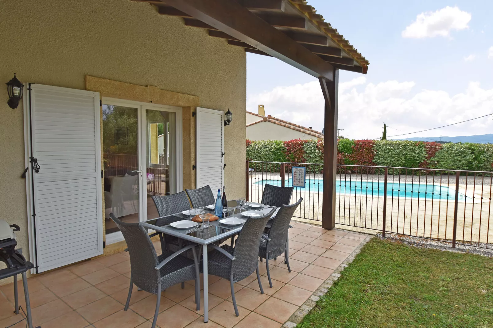 Villa Le Merlot-Terrassenbalkon