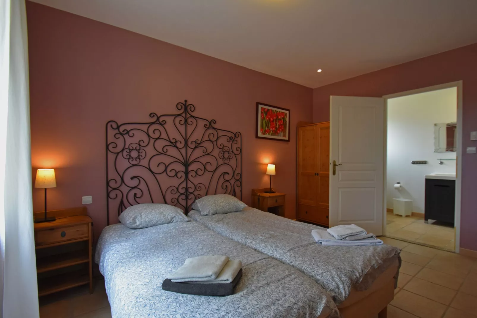 Villa Le Merlot-Schlafzimmer