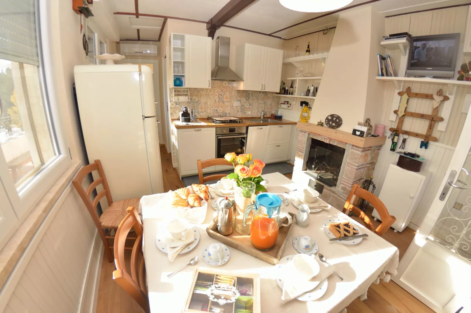 Chalet Del Colle-Wohnzimmer