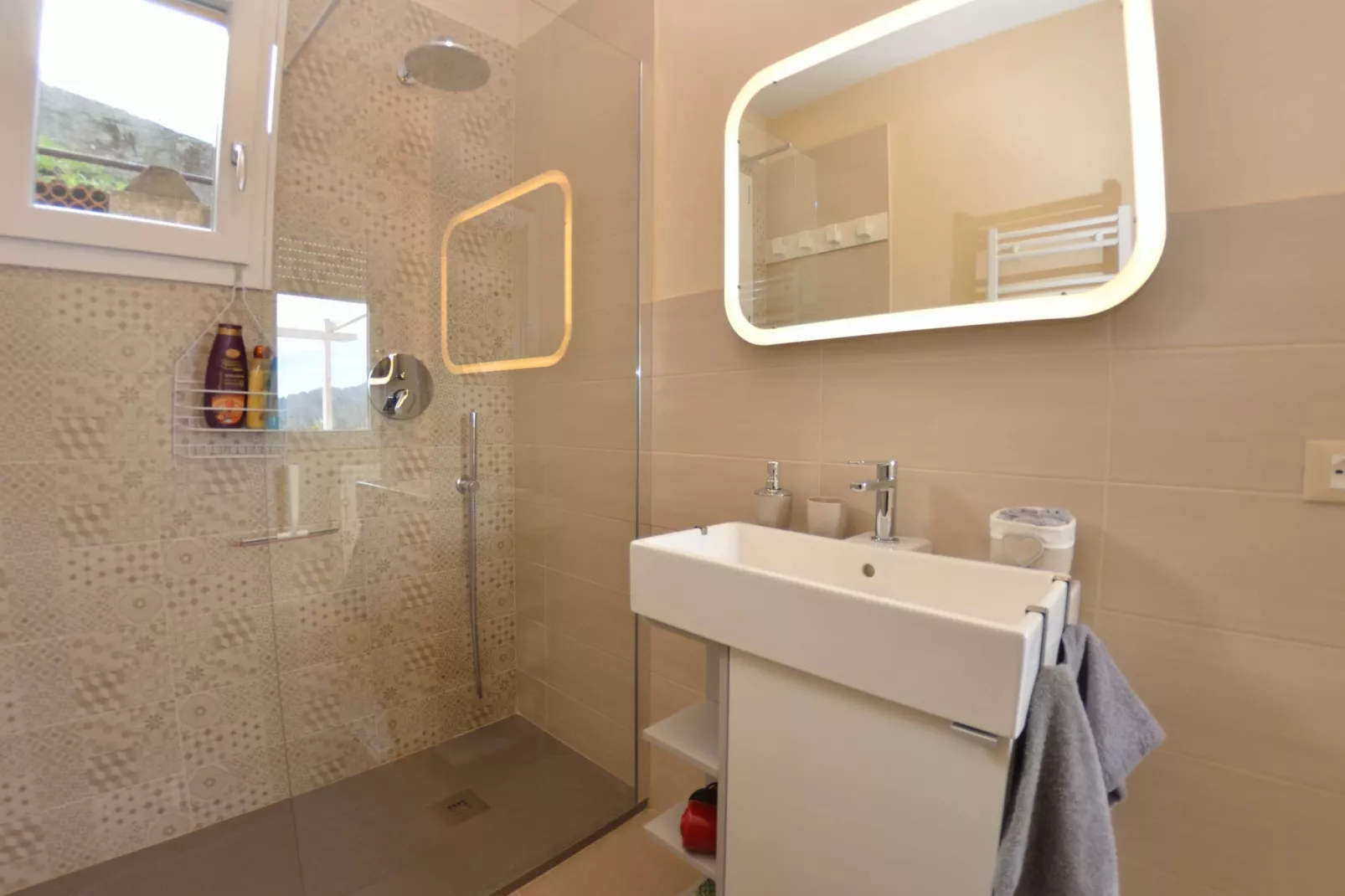 Chalet Del Colle-Badezimmer