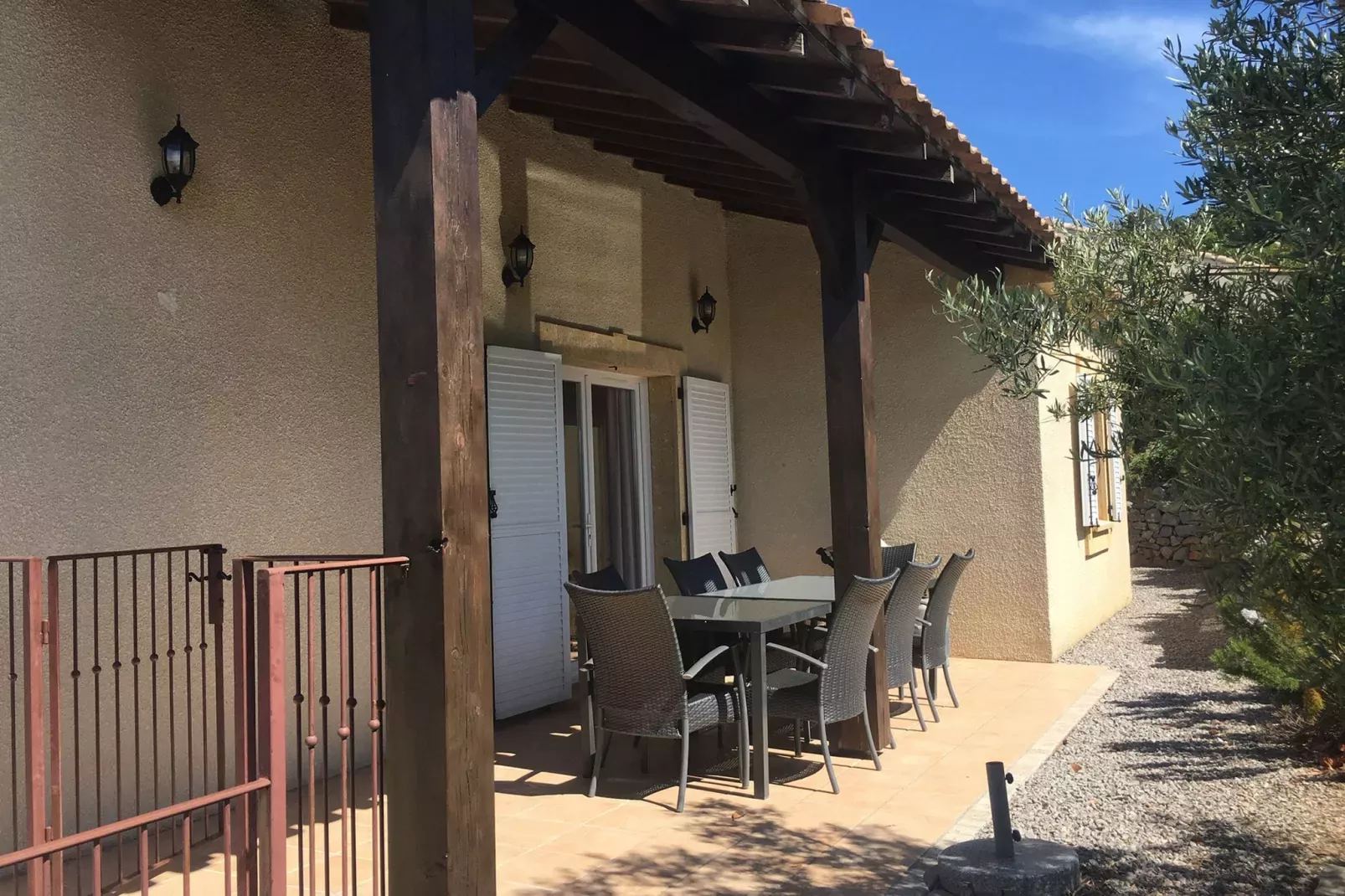 Villa le Syrah-Terrace balcony
