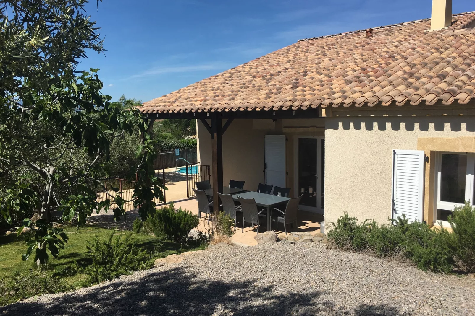 Villa le Syrah-Terrace balcony