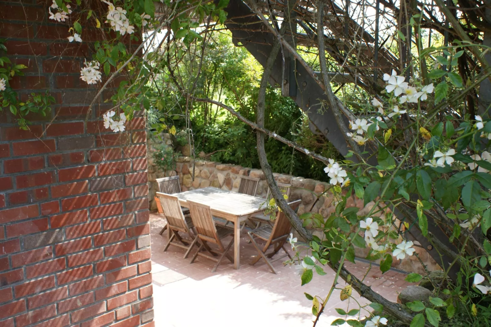 Romantisches Landhaus mit Kamin-Terrace balcony