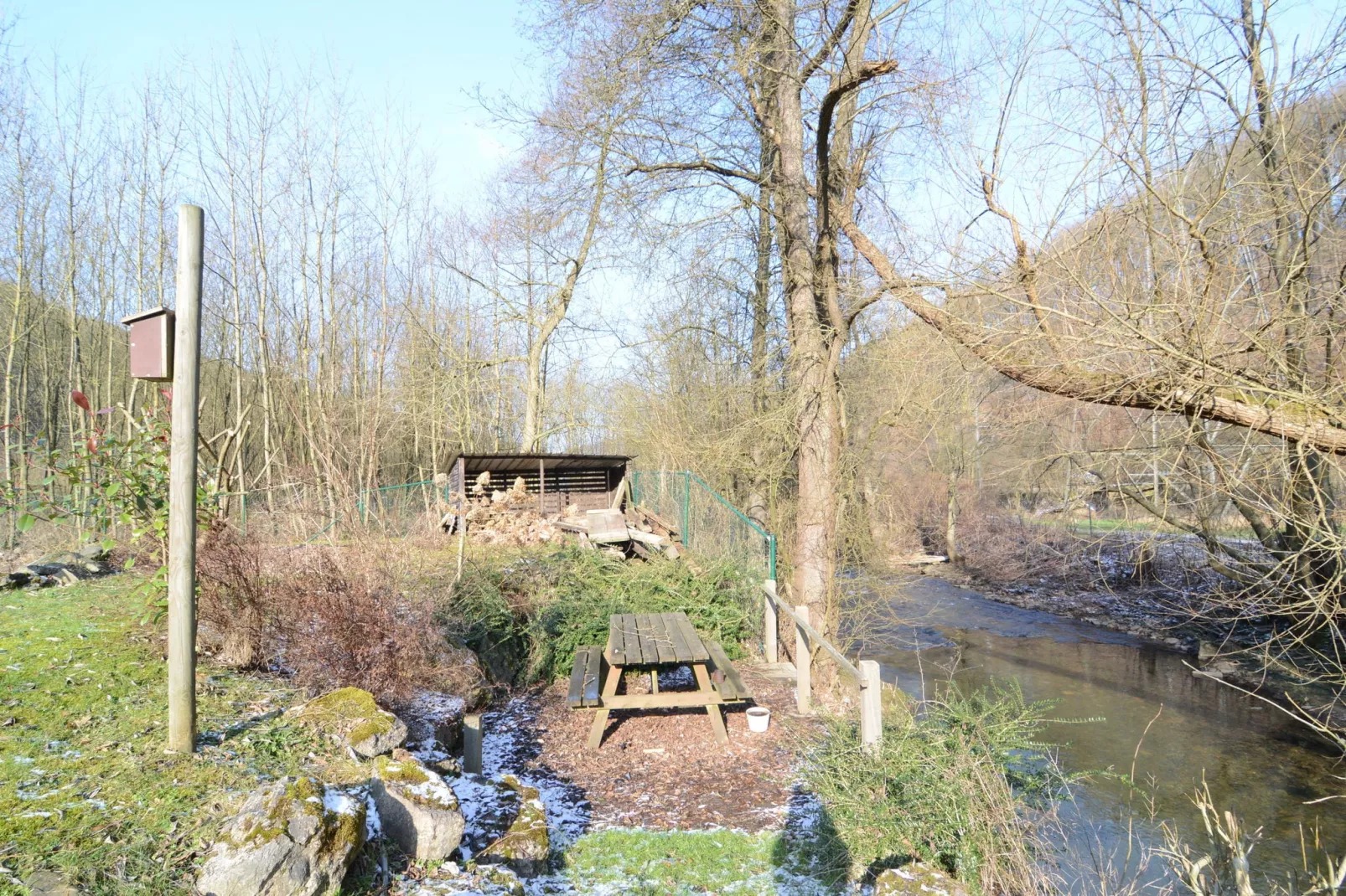 Les Digues-Garden winter