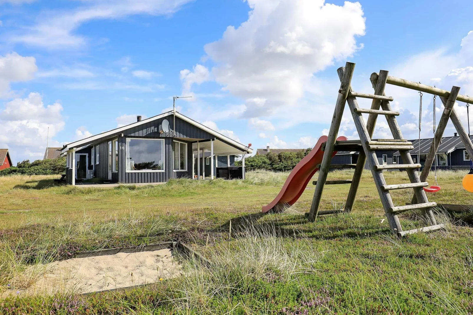 Strandurlaub mit Schaukel-Im Freien