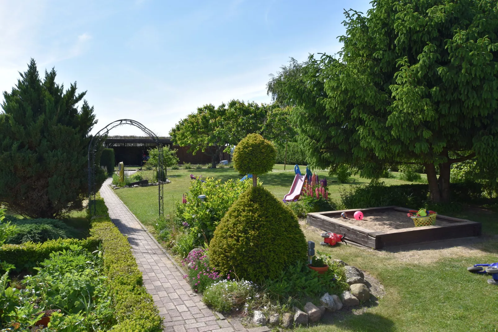 Kinderparadies nahe Insel Poel-Gardens summer