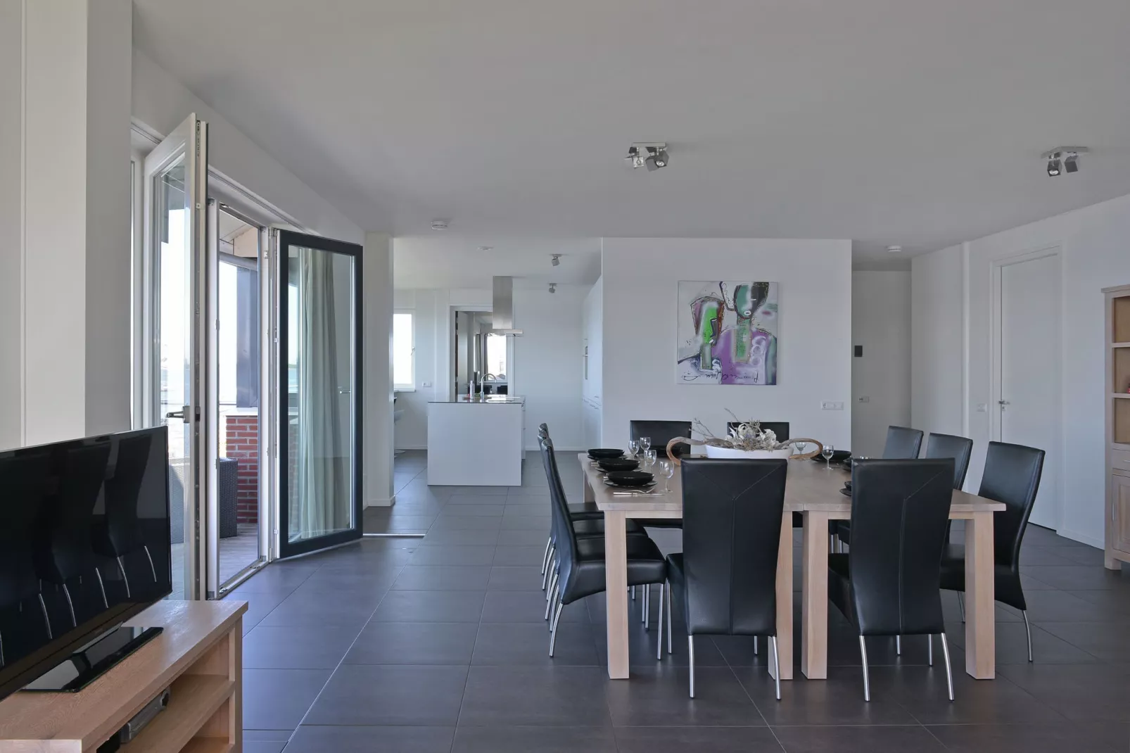 Penthouse 4a - De Schotsman Watersport-Living room