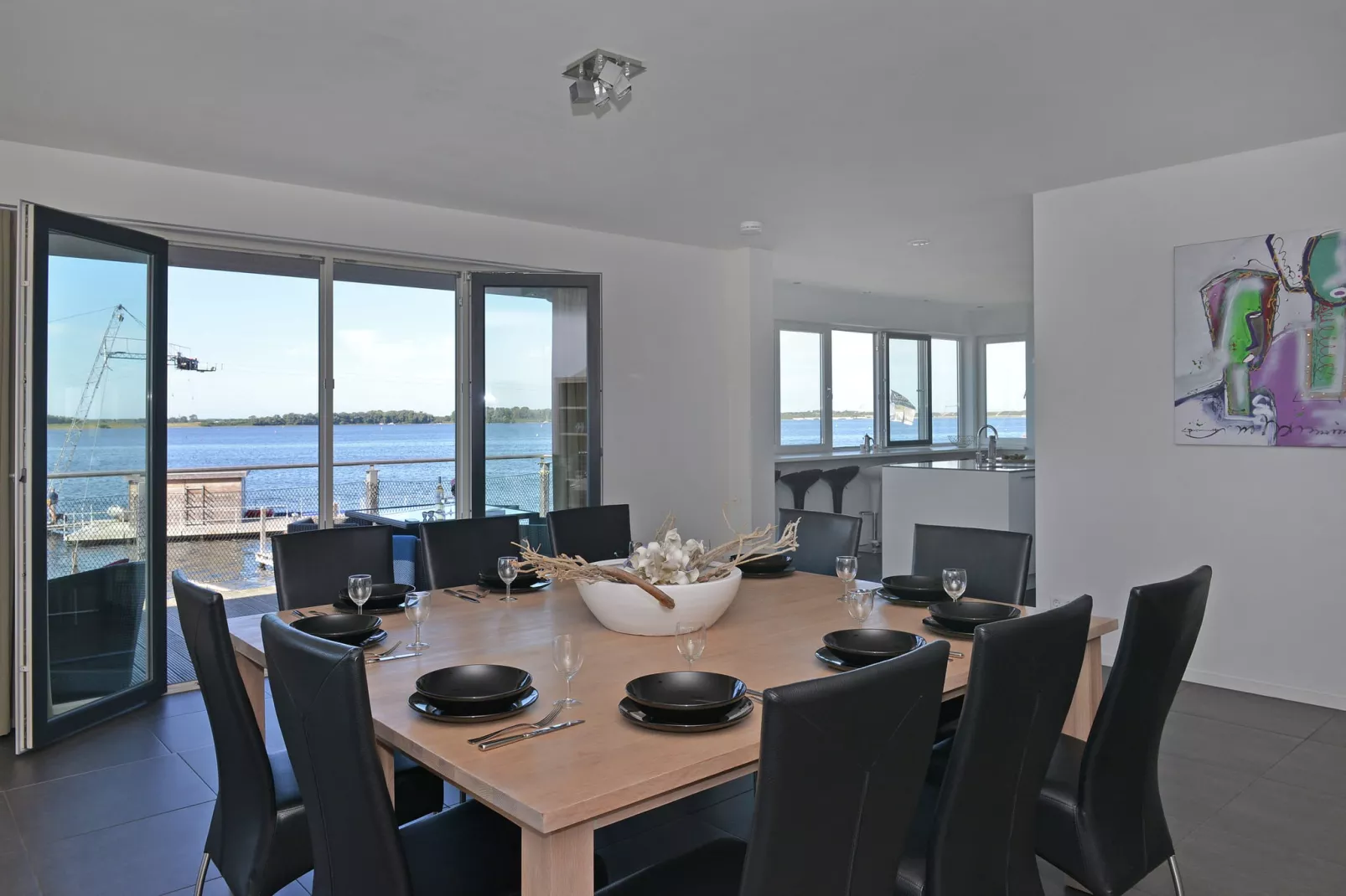 Penthouse 4a - De Schotsman Watersport-Dining room