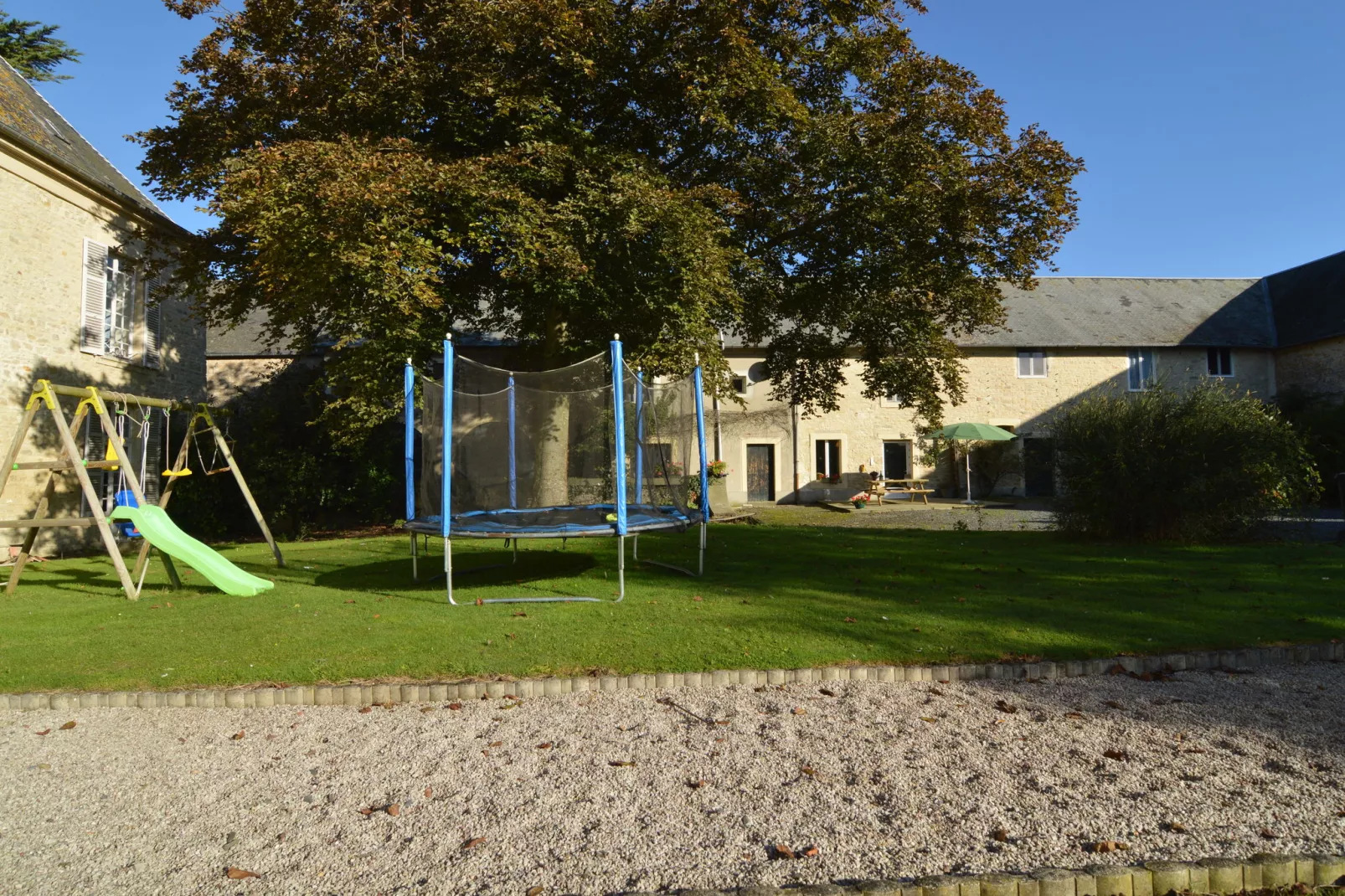 Ferme du hoguet-Gardens in summer