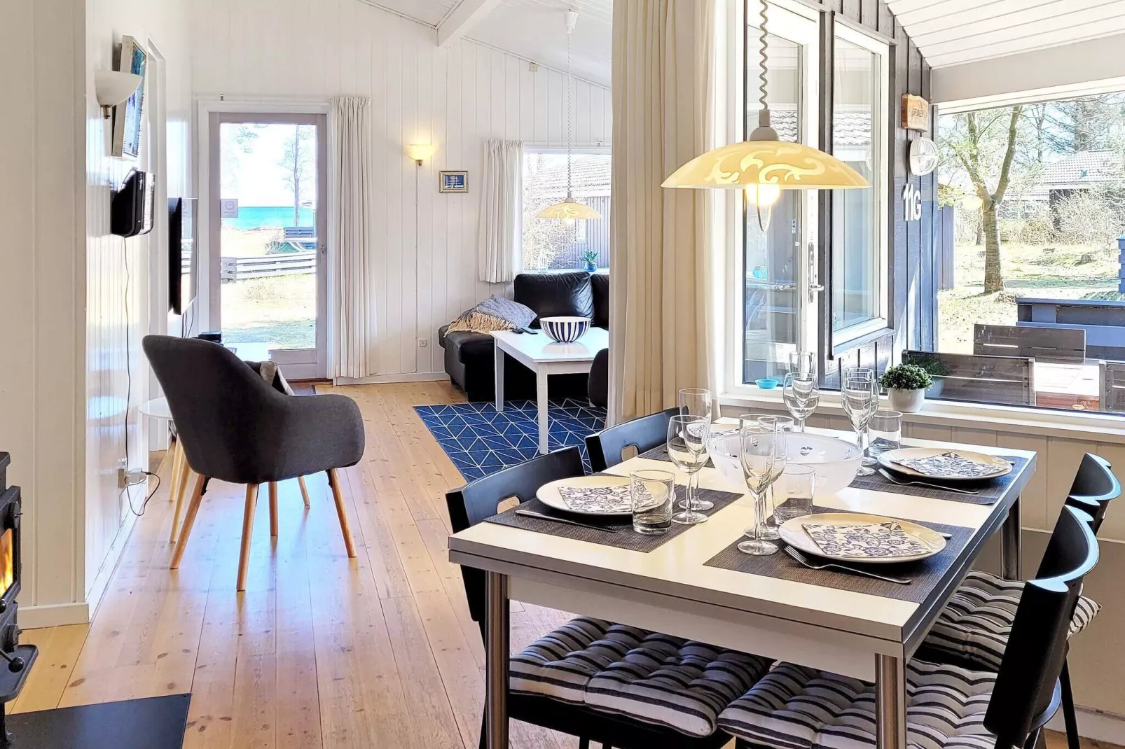Beachfront Bliss in Snogebaek - By Traum Ferienwohnungen-Indoor