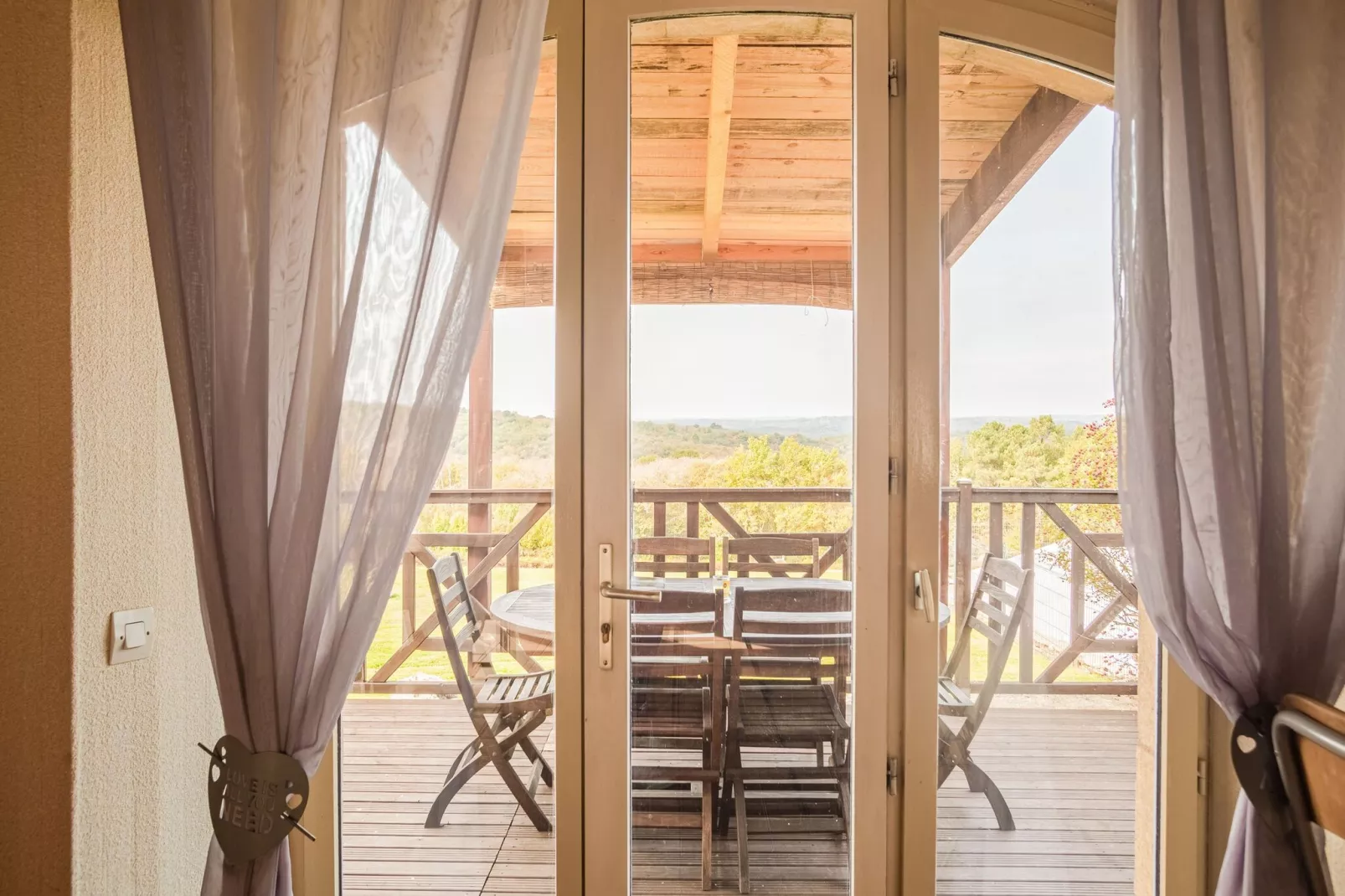 Maison de vacances Les Eyzies de Tayac Meyrals-Terrassenbalkon