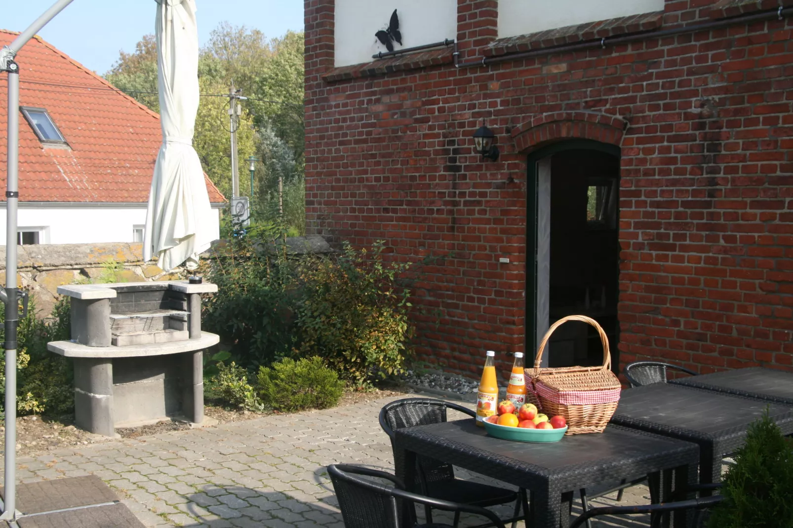 Landhaus bei Kühlungsborn-Terrasse / balcon