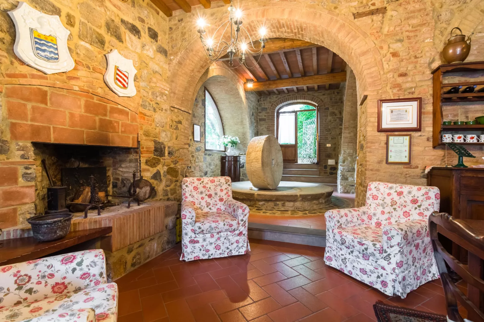 Il Vecchio Frantoio-Living room