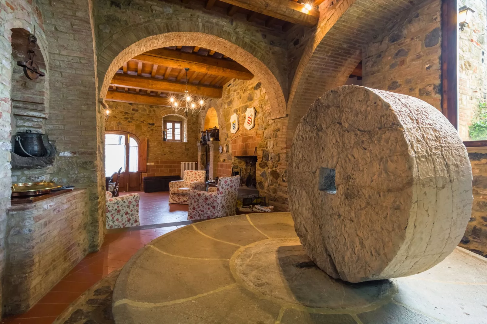Il Vecchio Frantoio-Living room