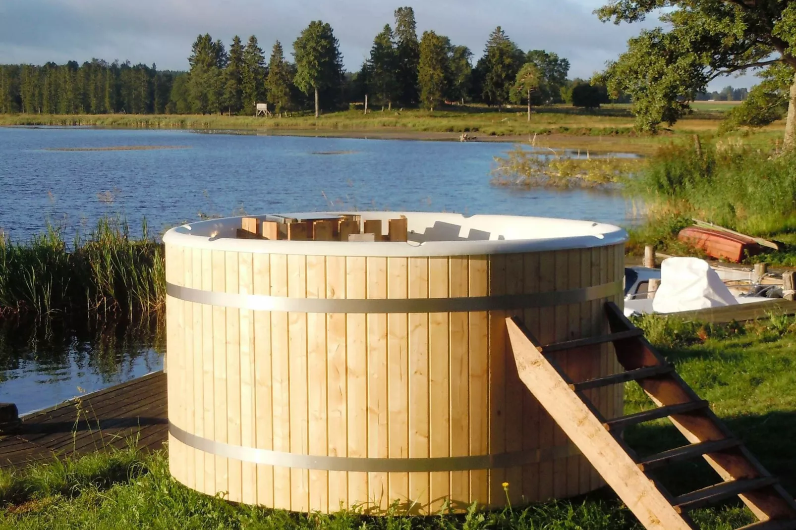 4 person holiday home in HOVA-By Traum-Water view