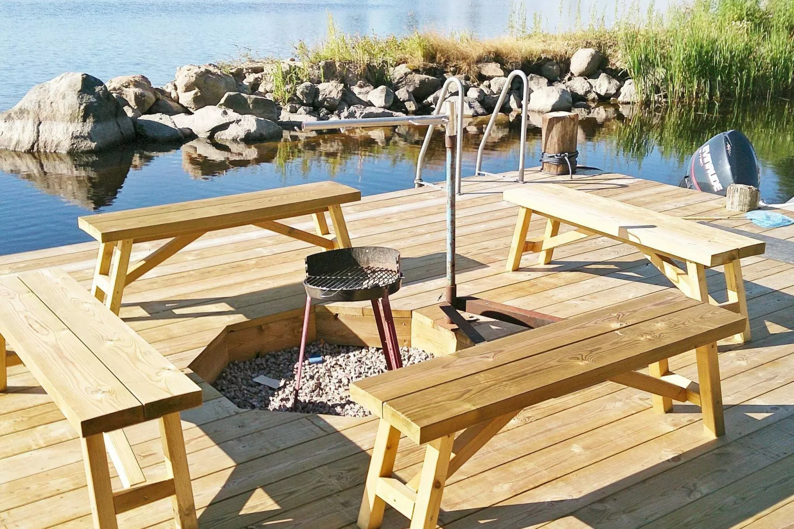 4 person holiday home in HOVA-By Traum-Water view