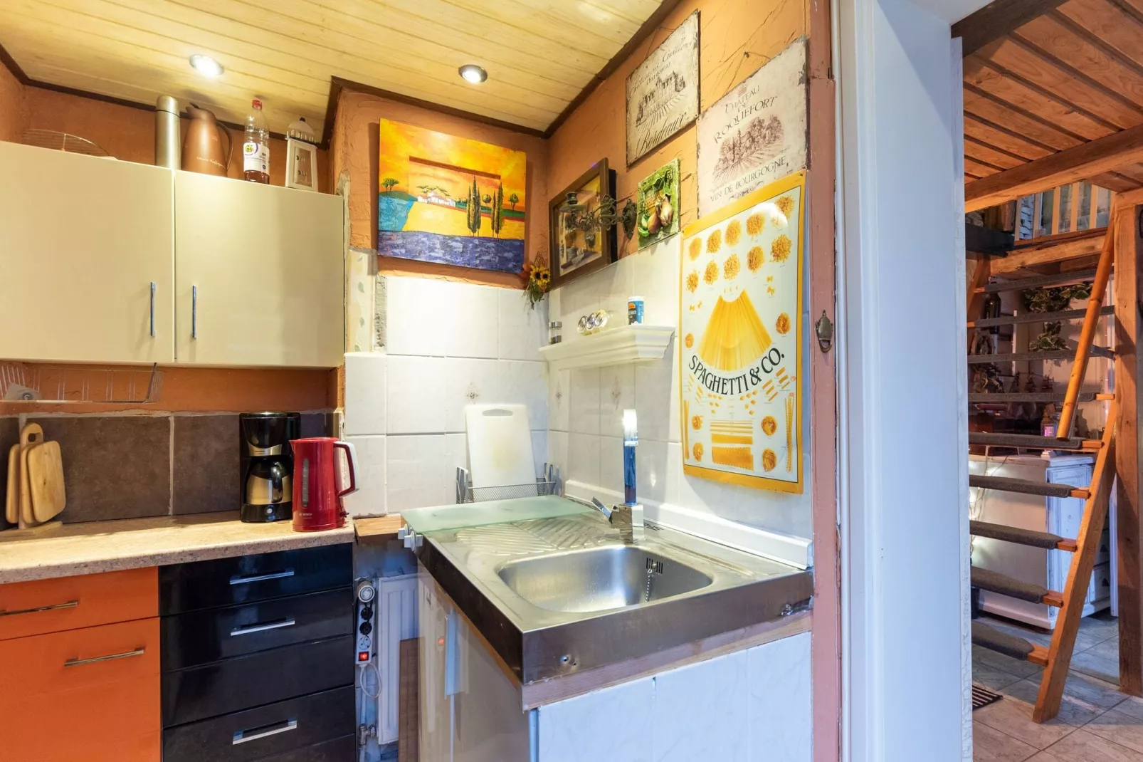 Stadtwohnung über 2 Ebenen-Kitchen