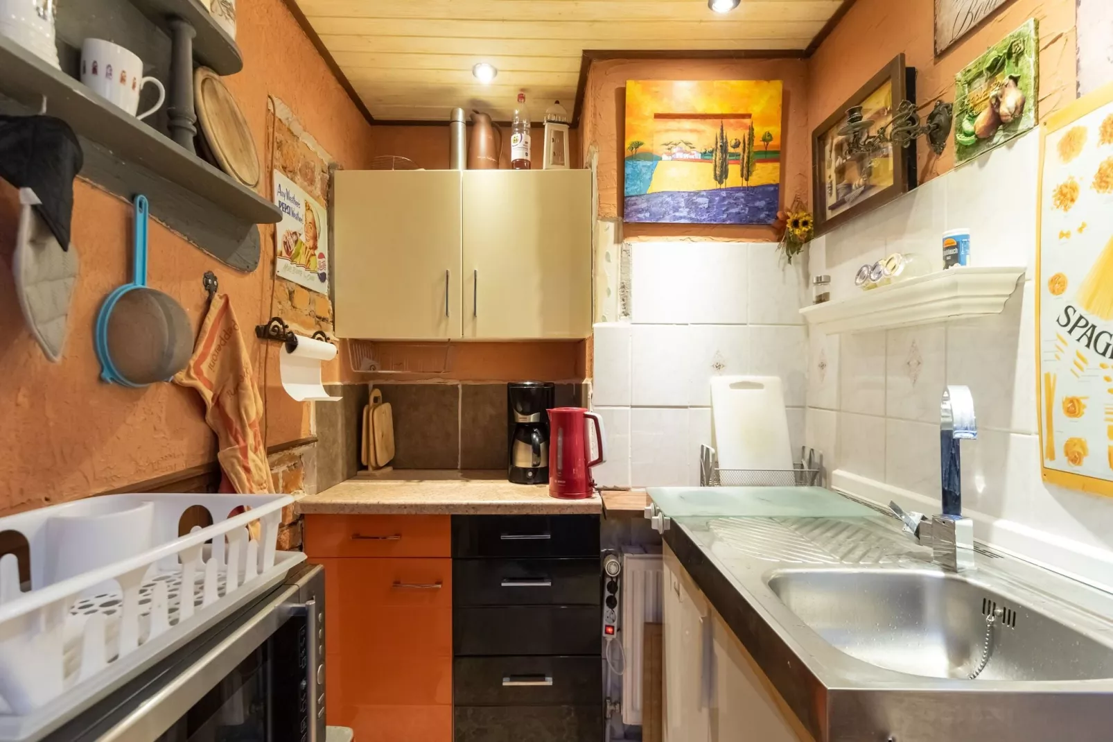 Stadtwohnung über 2 Ebenen-Kitchen