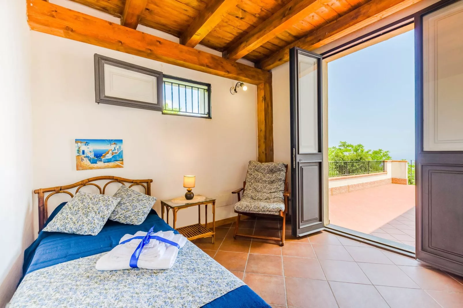 Villa Aloe Charming House-Chambre
